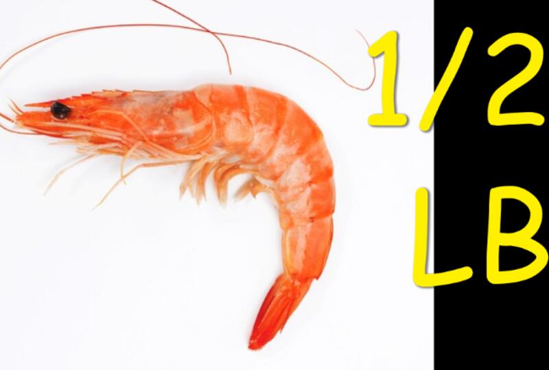 0.5LB Whole Shrimp
