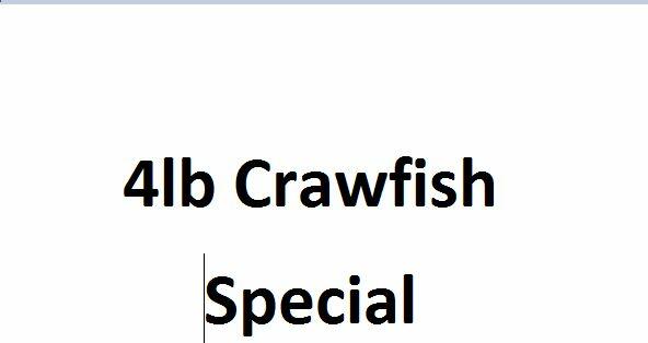 Crawfish Special